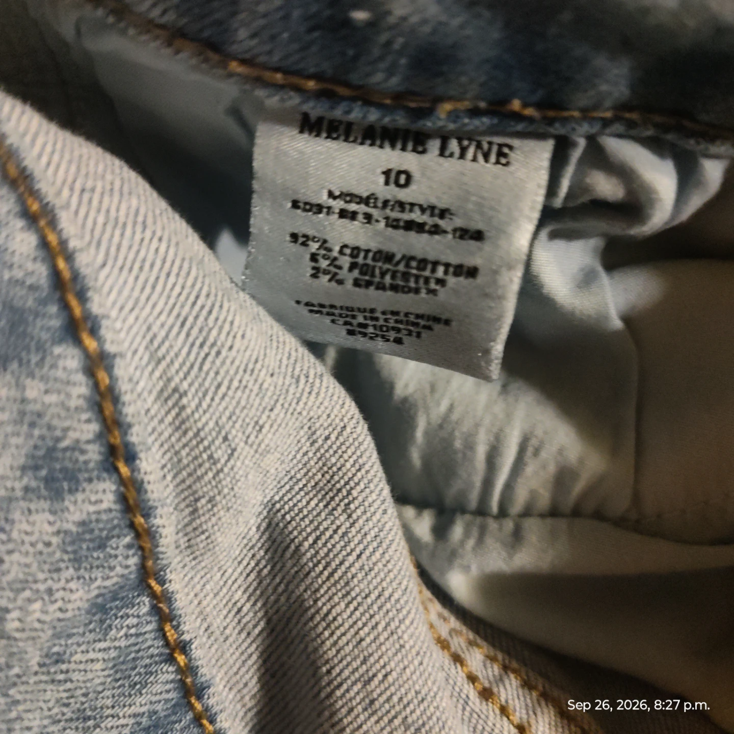 Melanie Lyne Rhinestone Detail Jeans - photo 4