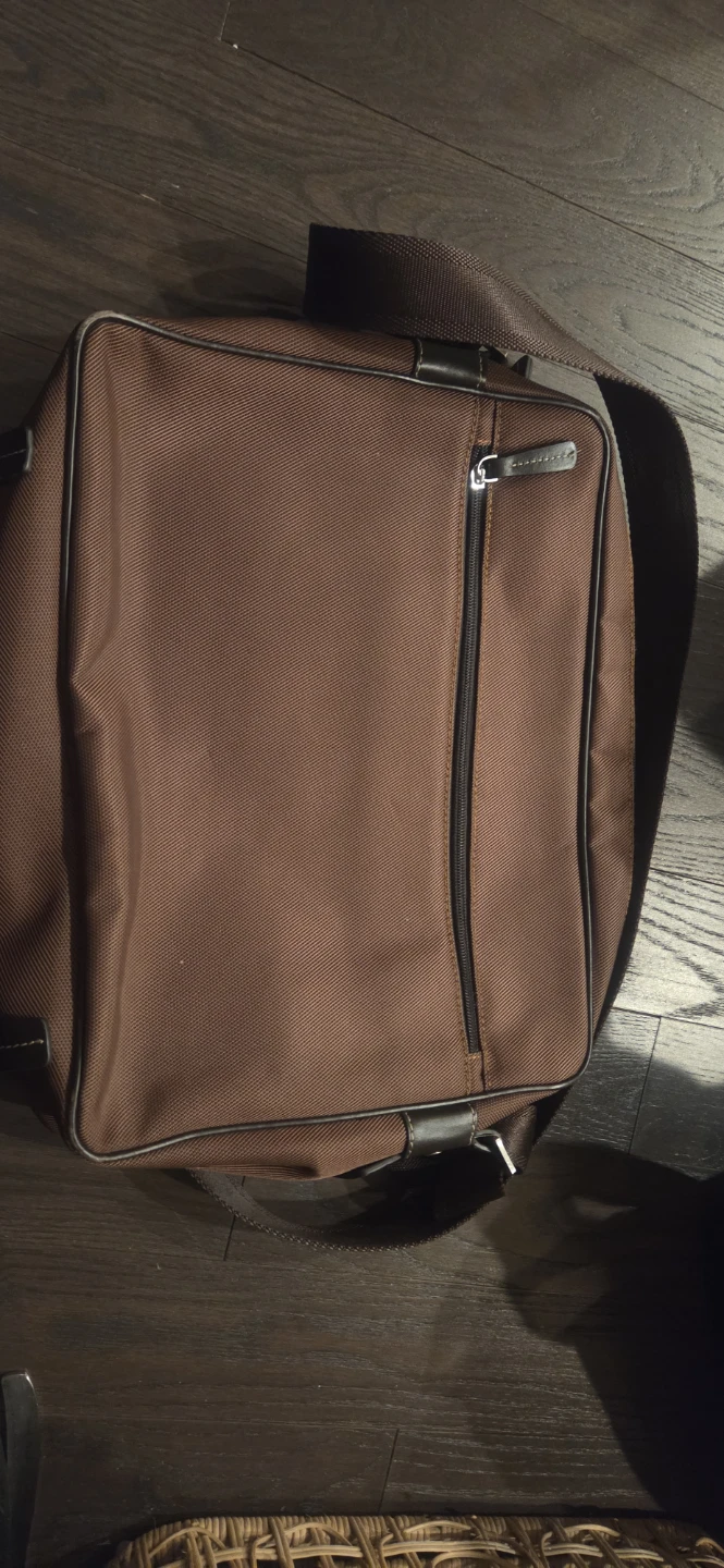 Tonino Lamborghini Brown Messenger Bag - photo 2