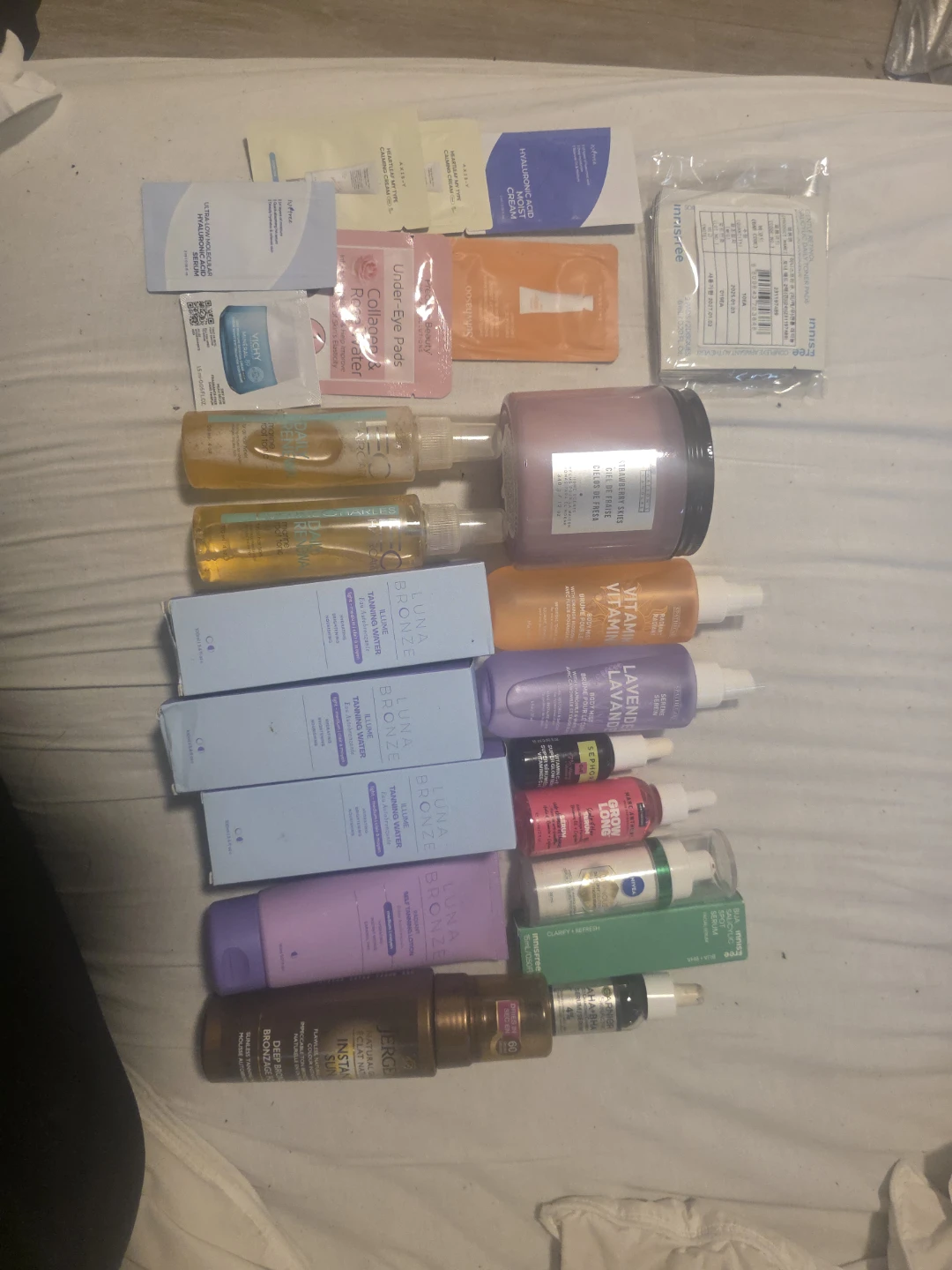 Large Collection of Skincare, Haircare and Beauty Items