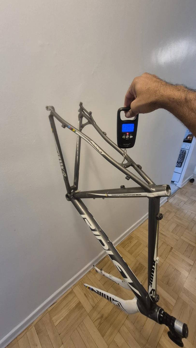 Ridley Xride cyclocross small frame and fork