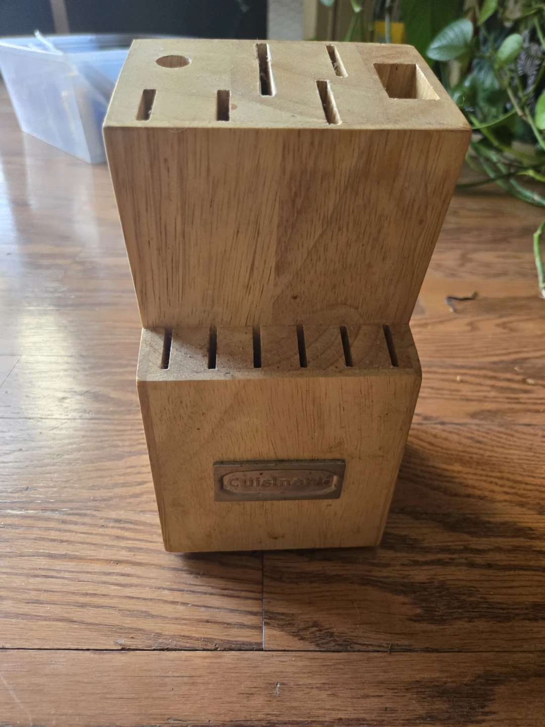 Cuisinart Wooden Knife Block