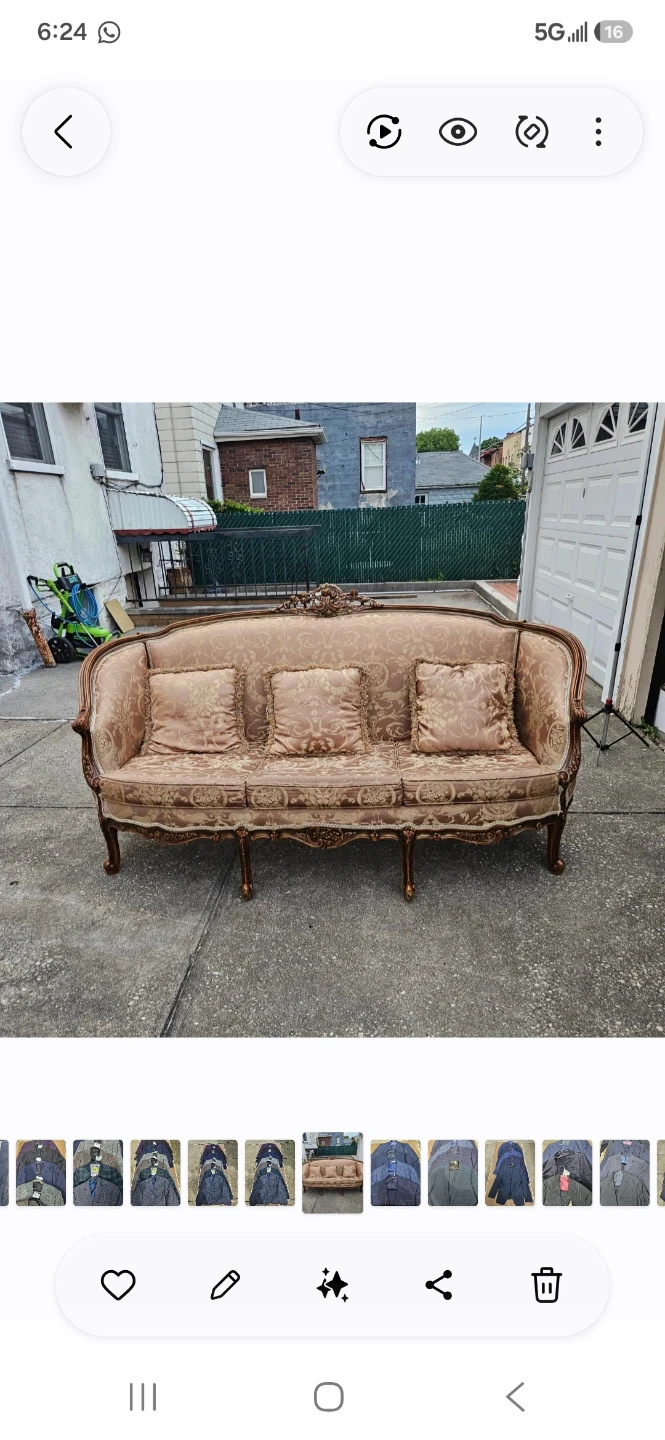 Beautiful louis XV style sofa