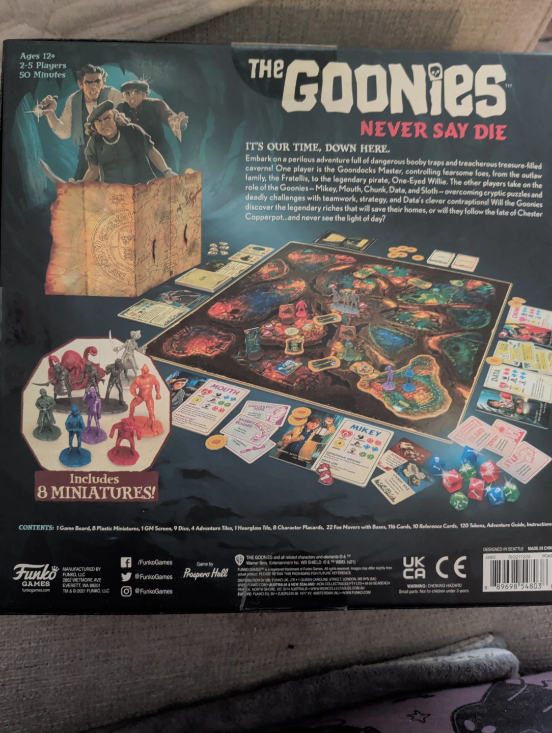 The Goonies Never Say Die Board Game - photo 2