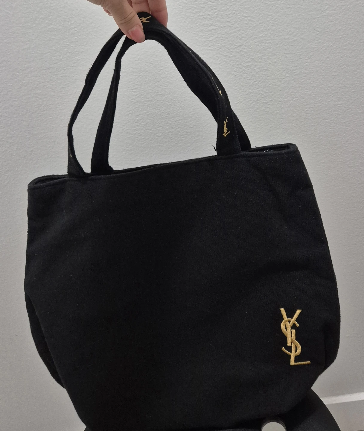 Saint Laurent Canvas Tote Bag