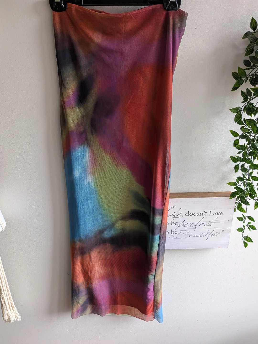 🏈NWOT Zara Mesh Tube Dress - photo 4
