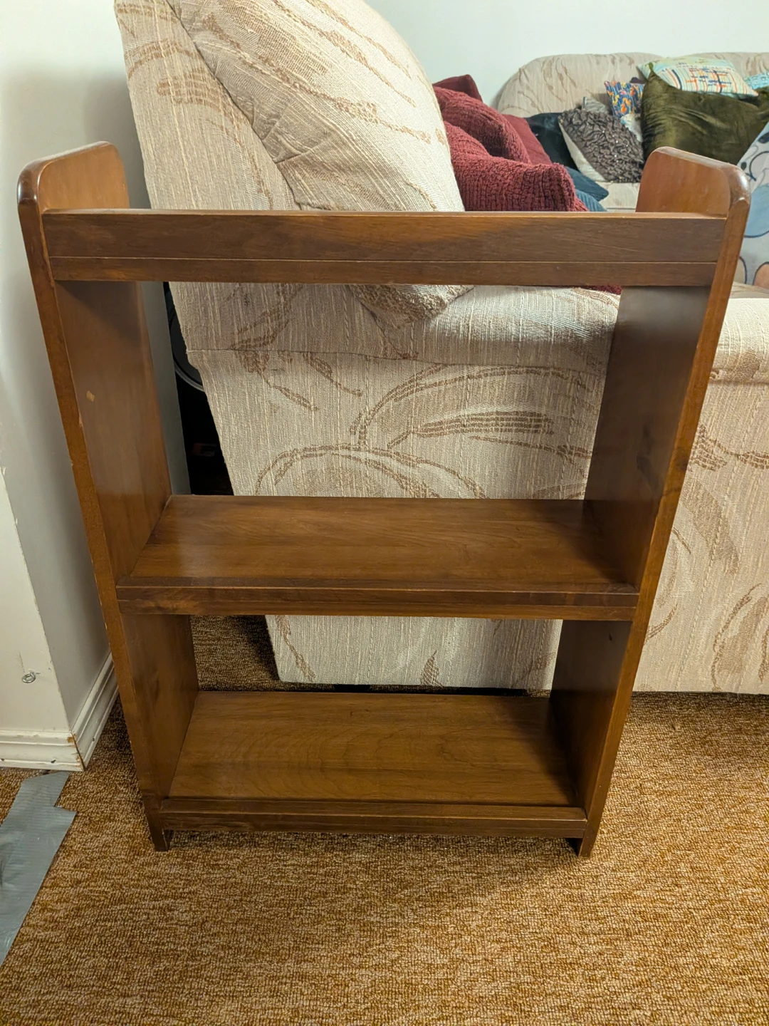 Wooden 3-Shelf Bookcase - photo 4