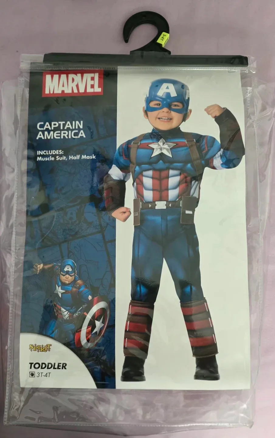 Marvel Captain America Toddler Costume 3T-4T - photo 4