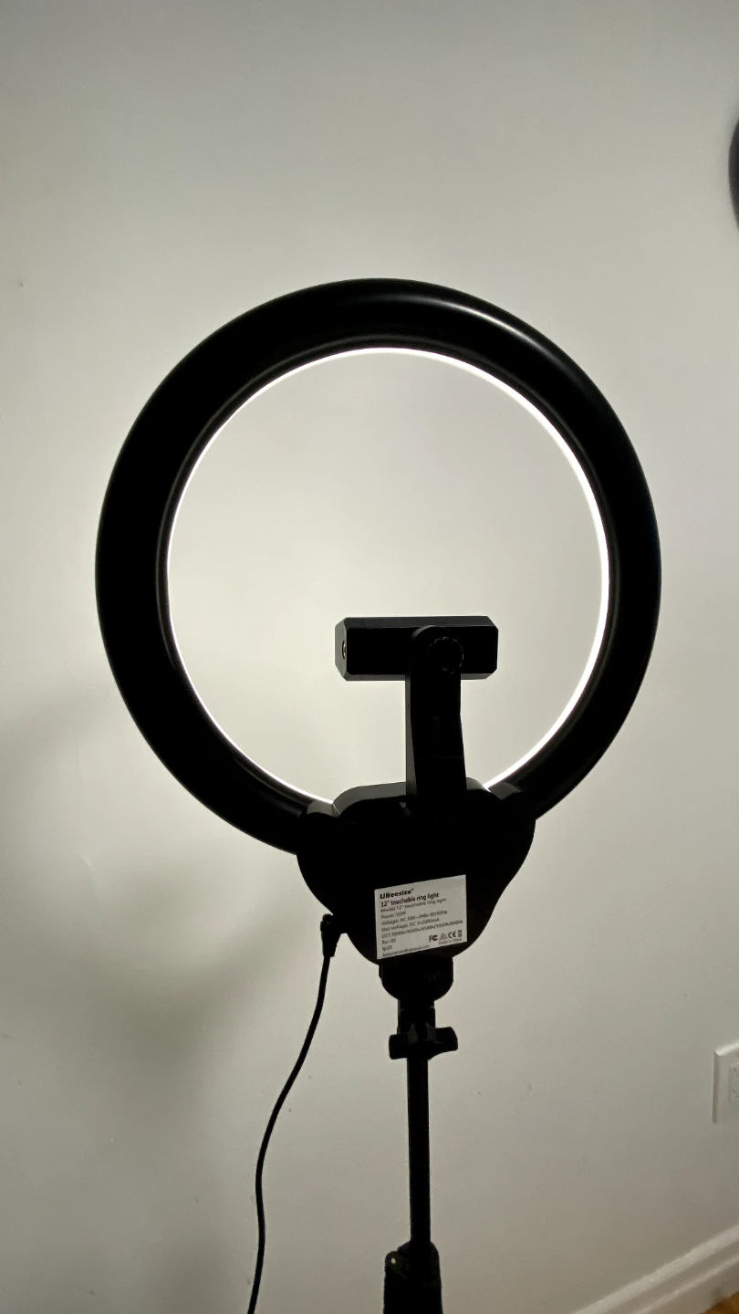 UBeesize 12-inch Ring Light with Tripod, Ring Light - photo 4
