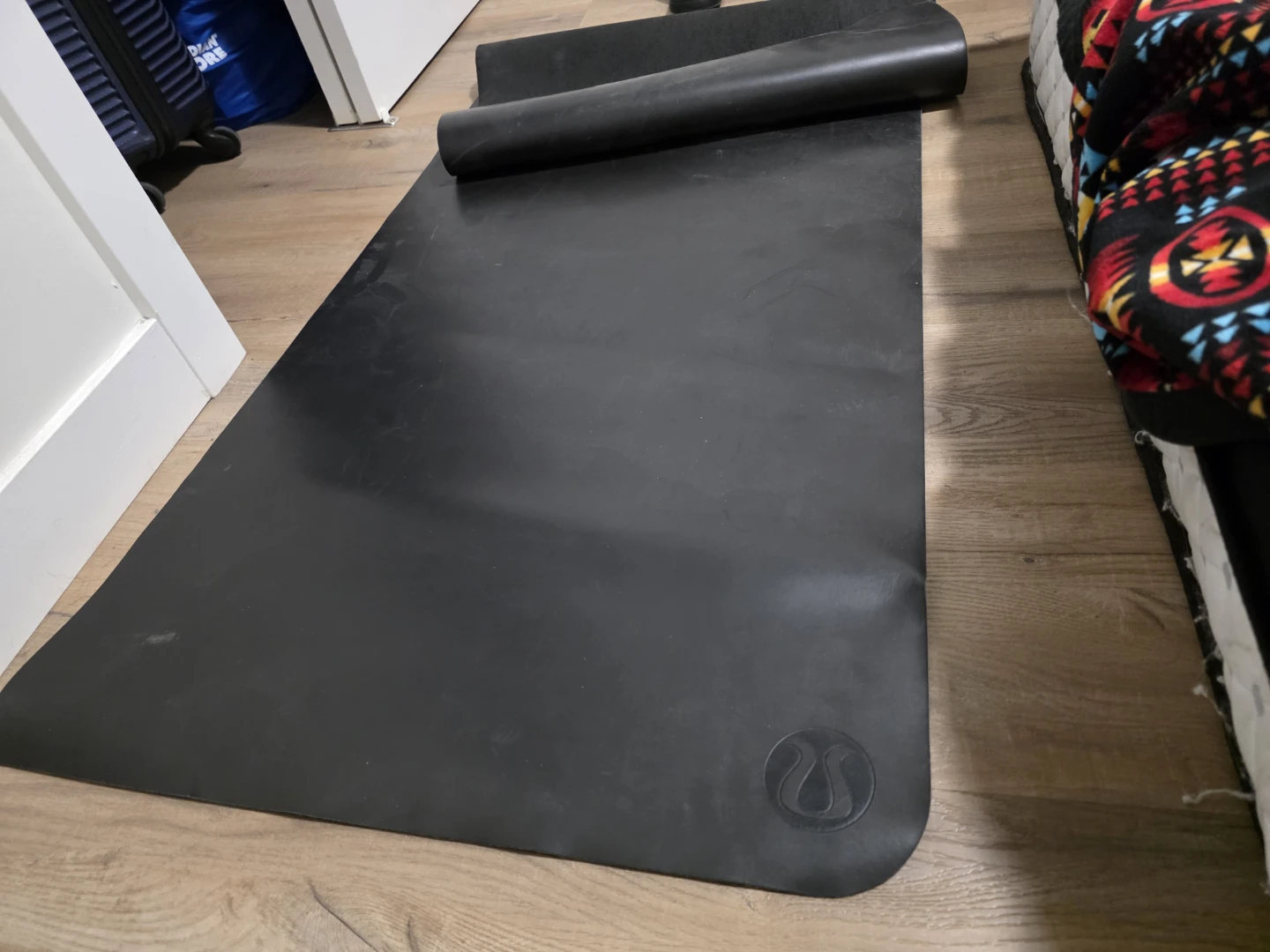 Lululemon Black Yoga Mat