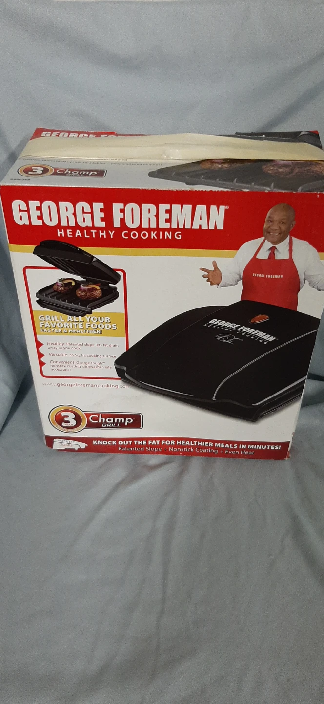 George Foreman 3 Champ Grill - photo 2
