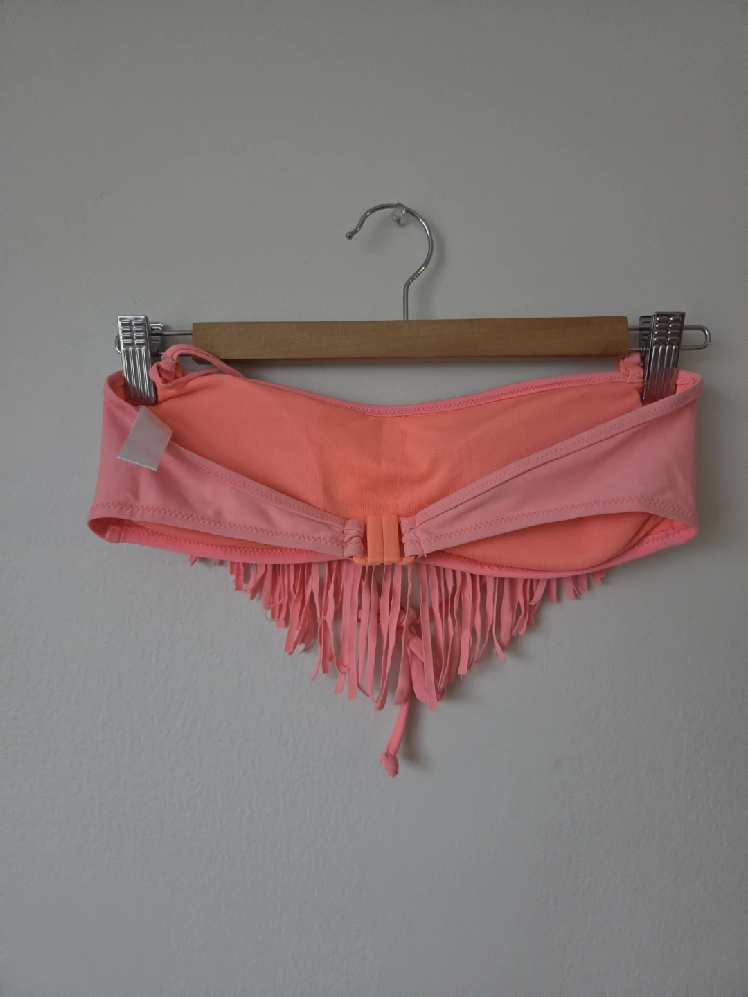 Coral Fringe Bikini Top 🏈 - photo 3