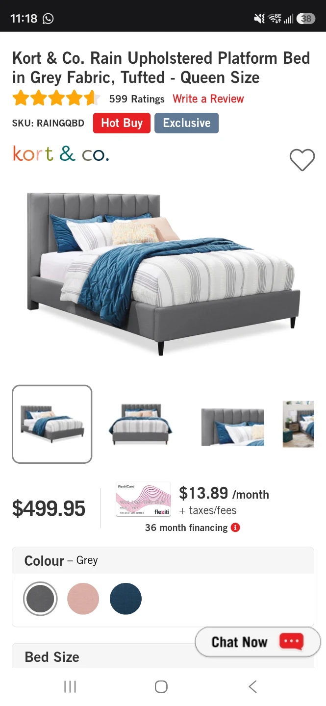 URGENT Queen Bed - The Brick brand - photo 5