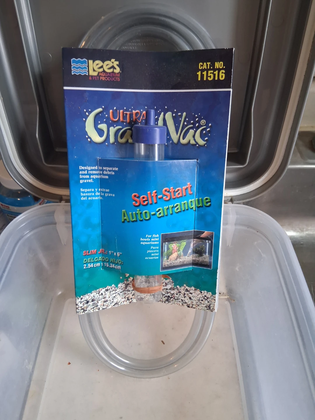 Lee's Ultra Graval Vac Slim Jr. Aquarium Cleaner