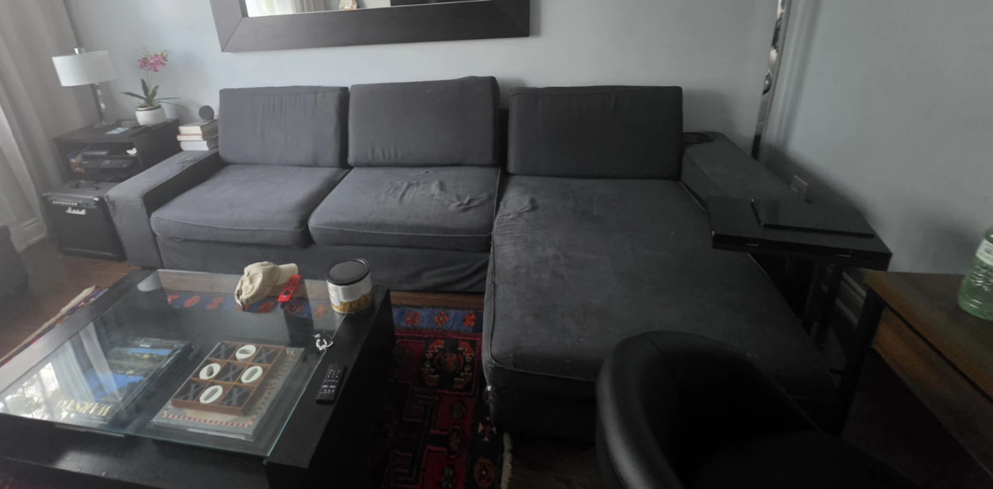 FREE IKEA KIVIK SOFA + CHAISE – MUST PICK UP ASAP