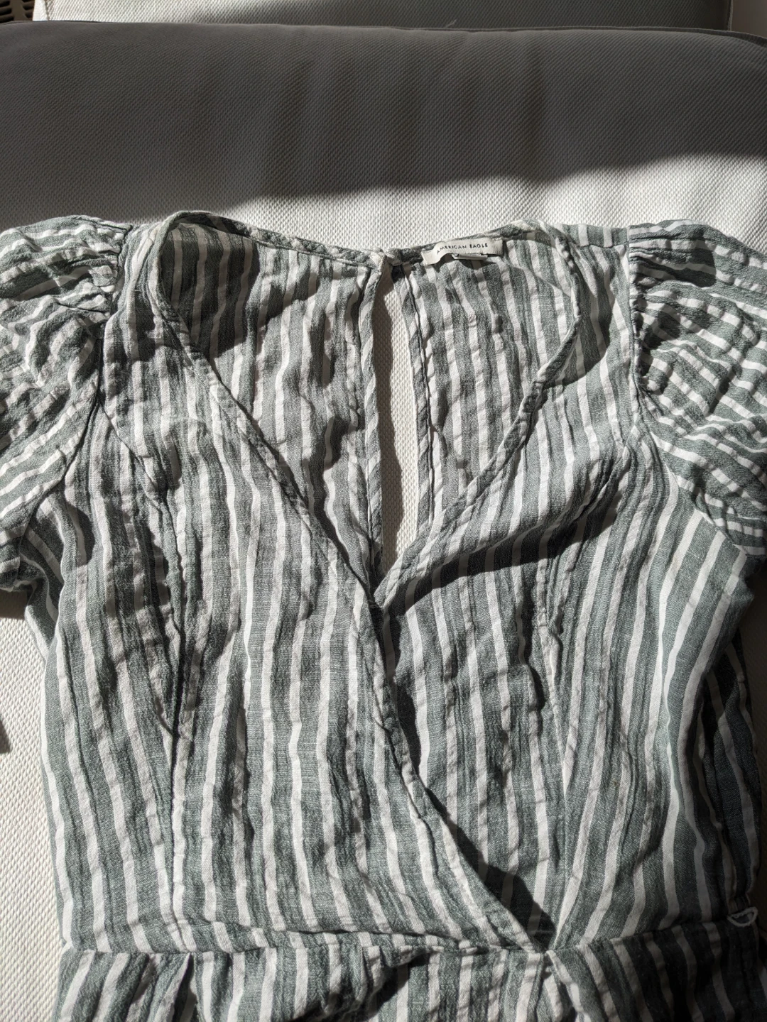 American Eagle Striped Romper - photo 2