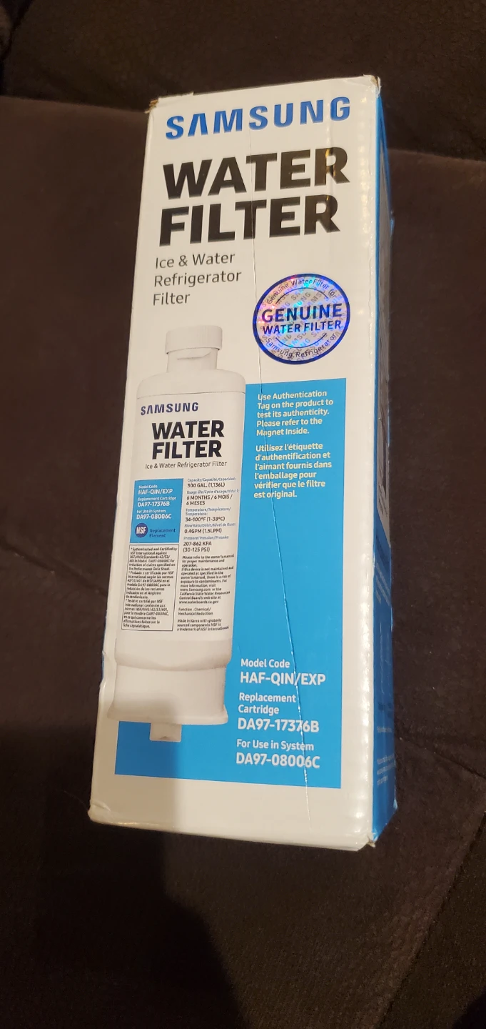 Samsung Refrigerator Water Filter HAF-QIN/EXP