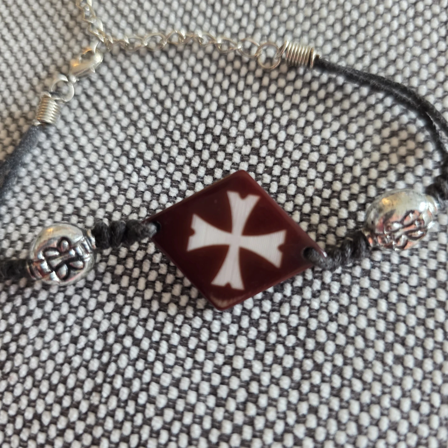 Bracelet with Cross Pendant - photo 5