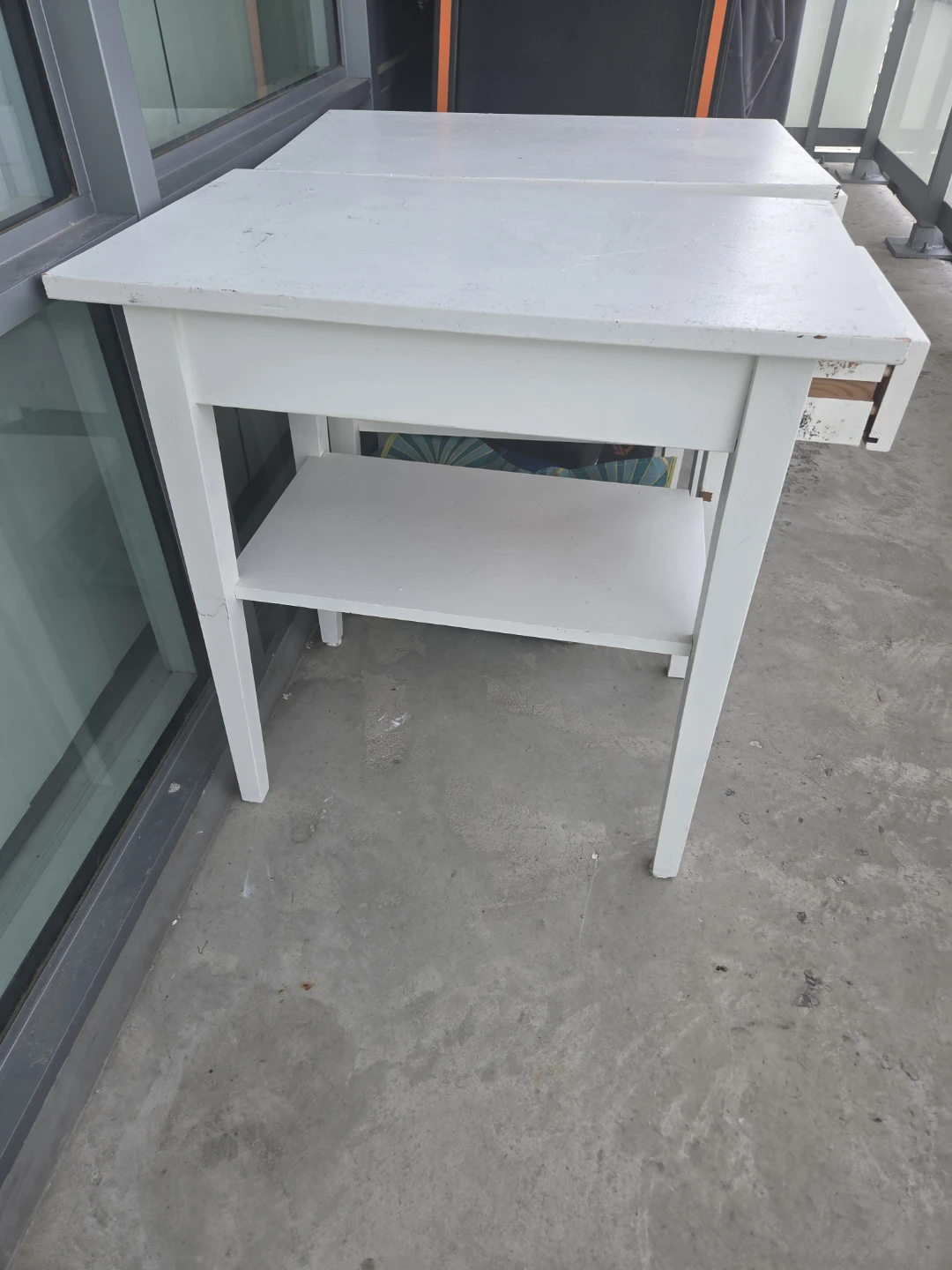 Two White Nightstands - photo 5