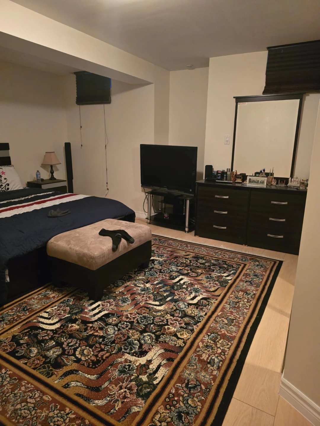 Basement room for rent.