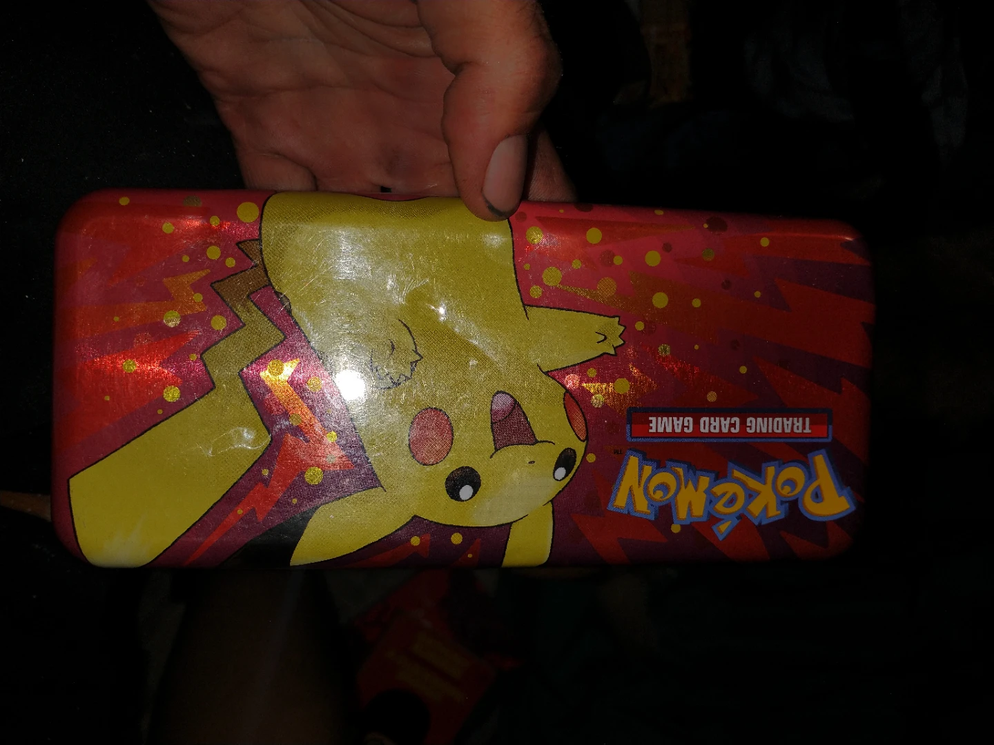Pokemon Trading Card Game Pikachu Tin