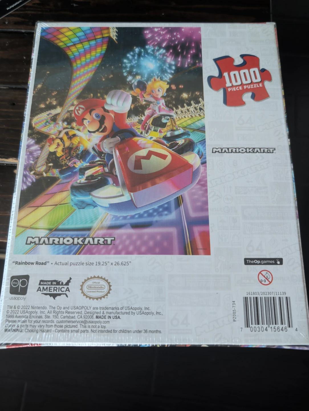 Mario Kart 1000 Piece Puzzle - photo 2