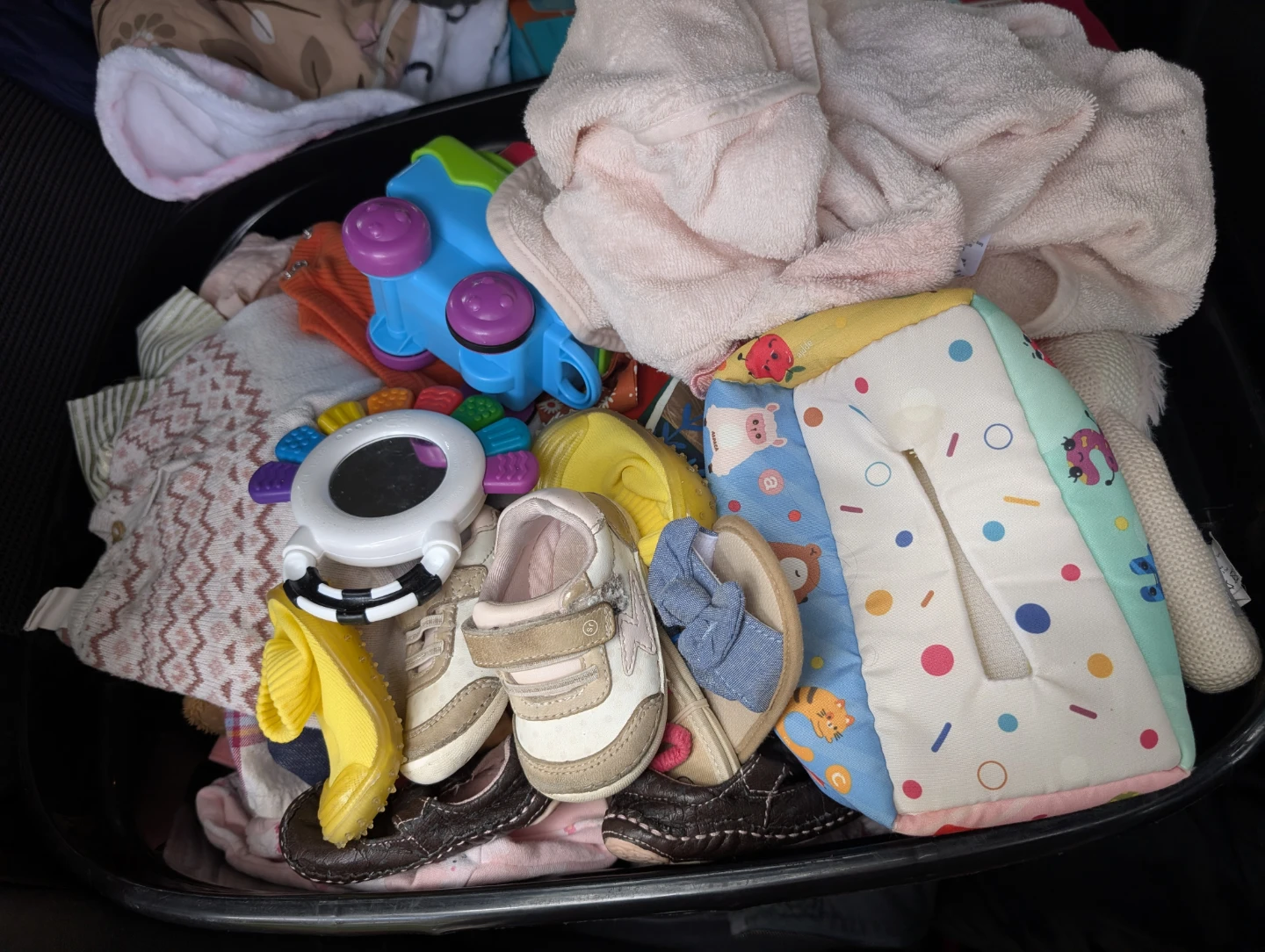 Assorted Baby Clothing, Shoes, and Toys - photo 3