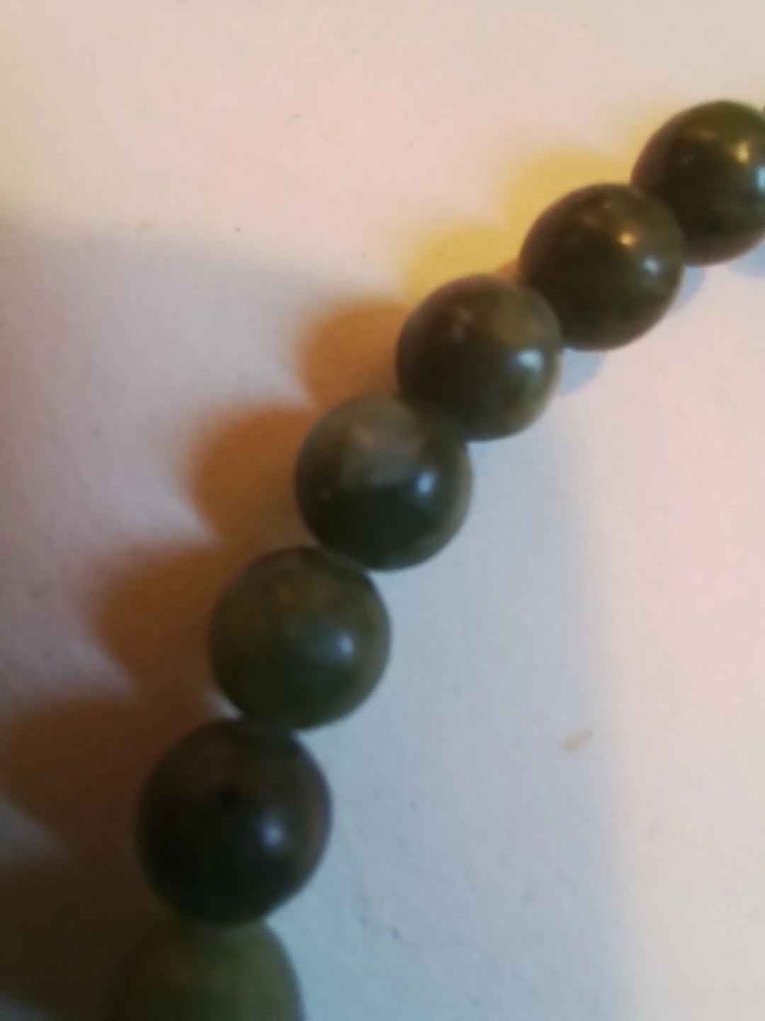 Green Jade Beaded Bracelet - photo 4