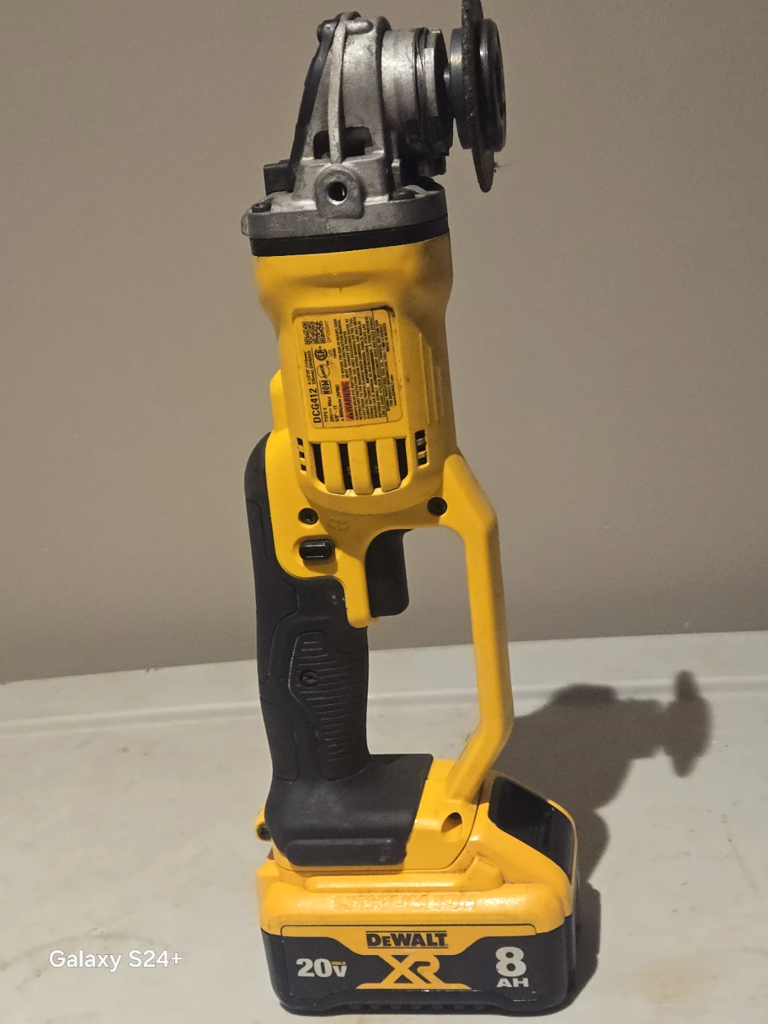 DeWalt 20V Max Angle Grinder DCG412 - photo 4