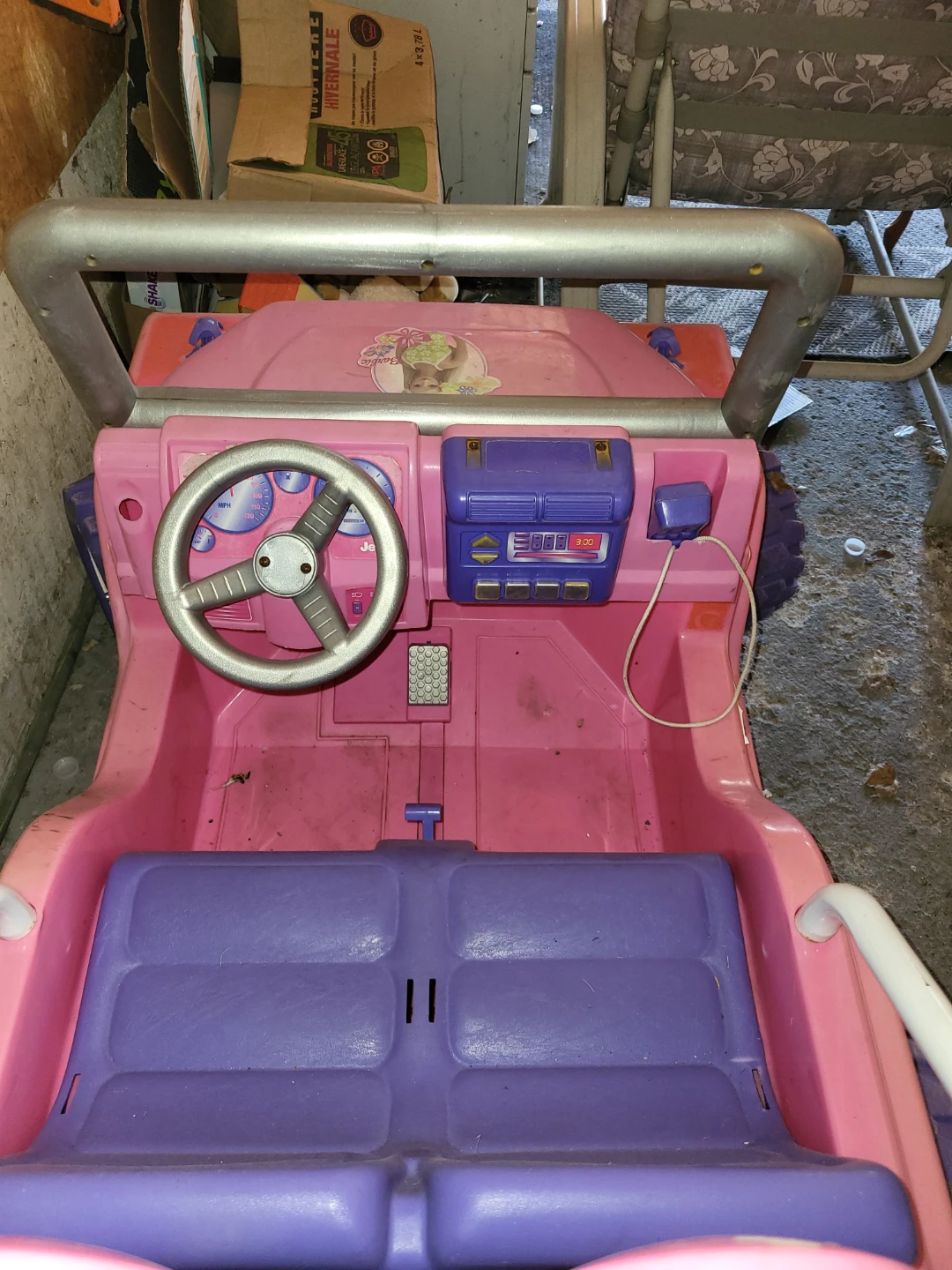Barbie Jeep Ride-on Toy - photo 5