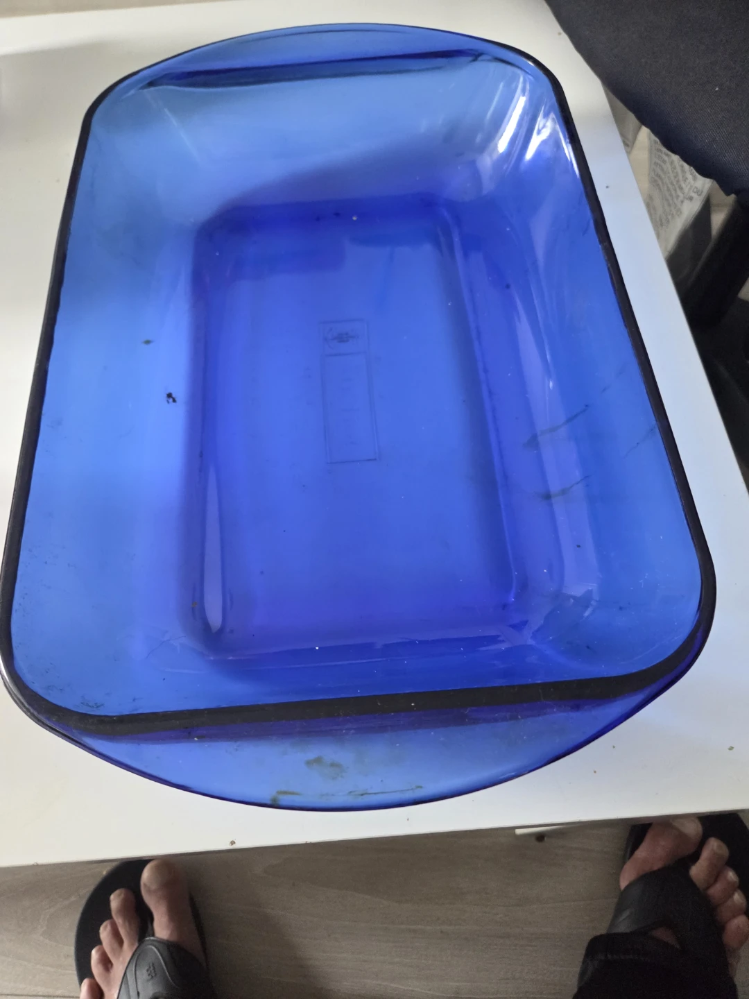 Anchor Hocking Blue Glass Baking Dish - photo 2