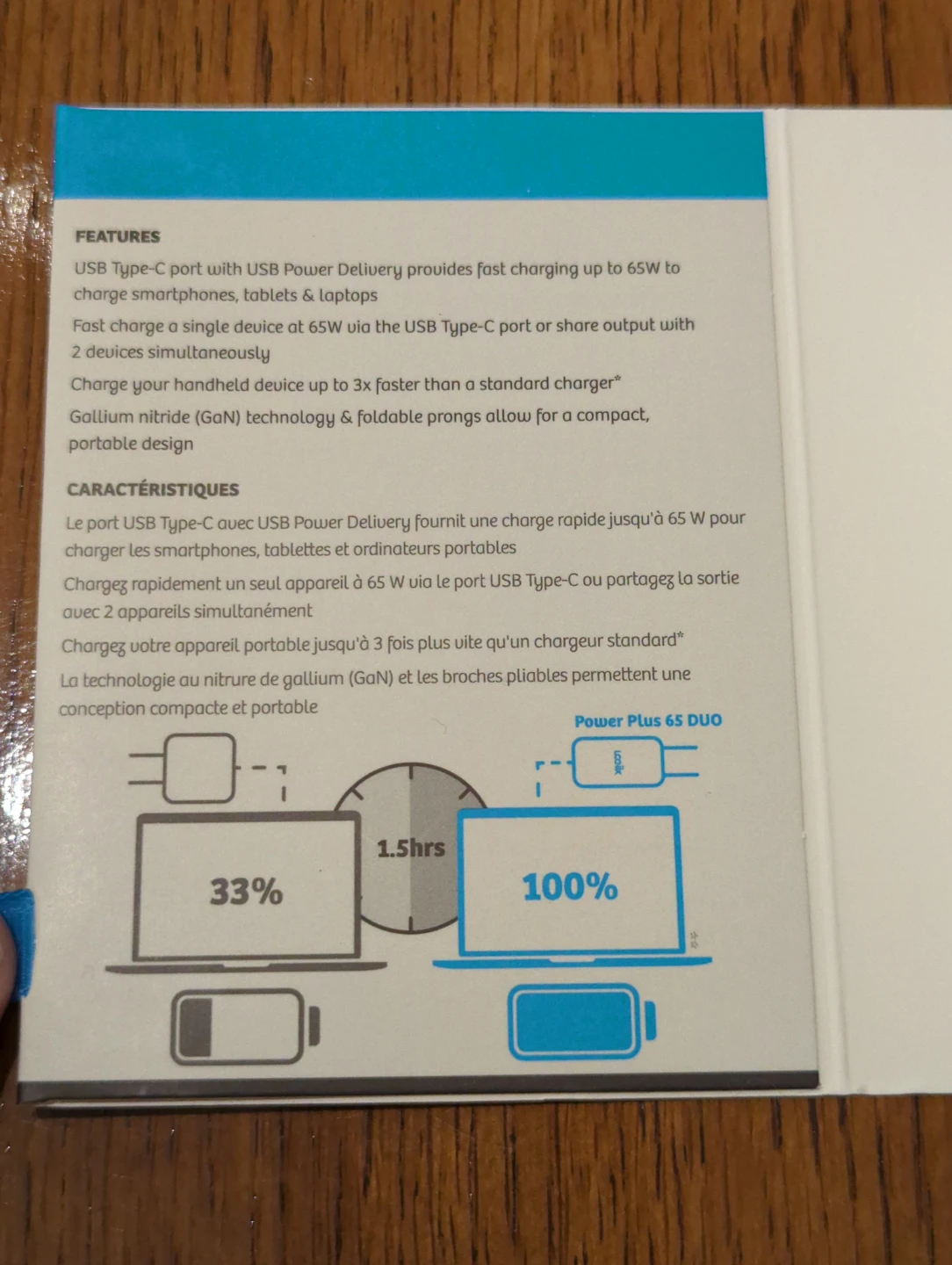 Logiix Power Plus 65 DUO Wall Charger - photo 3