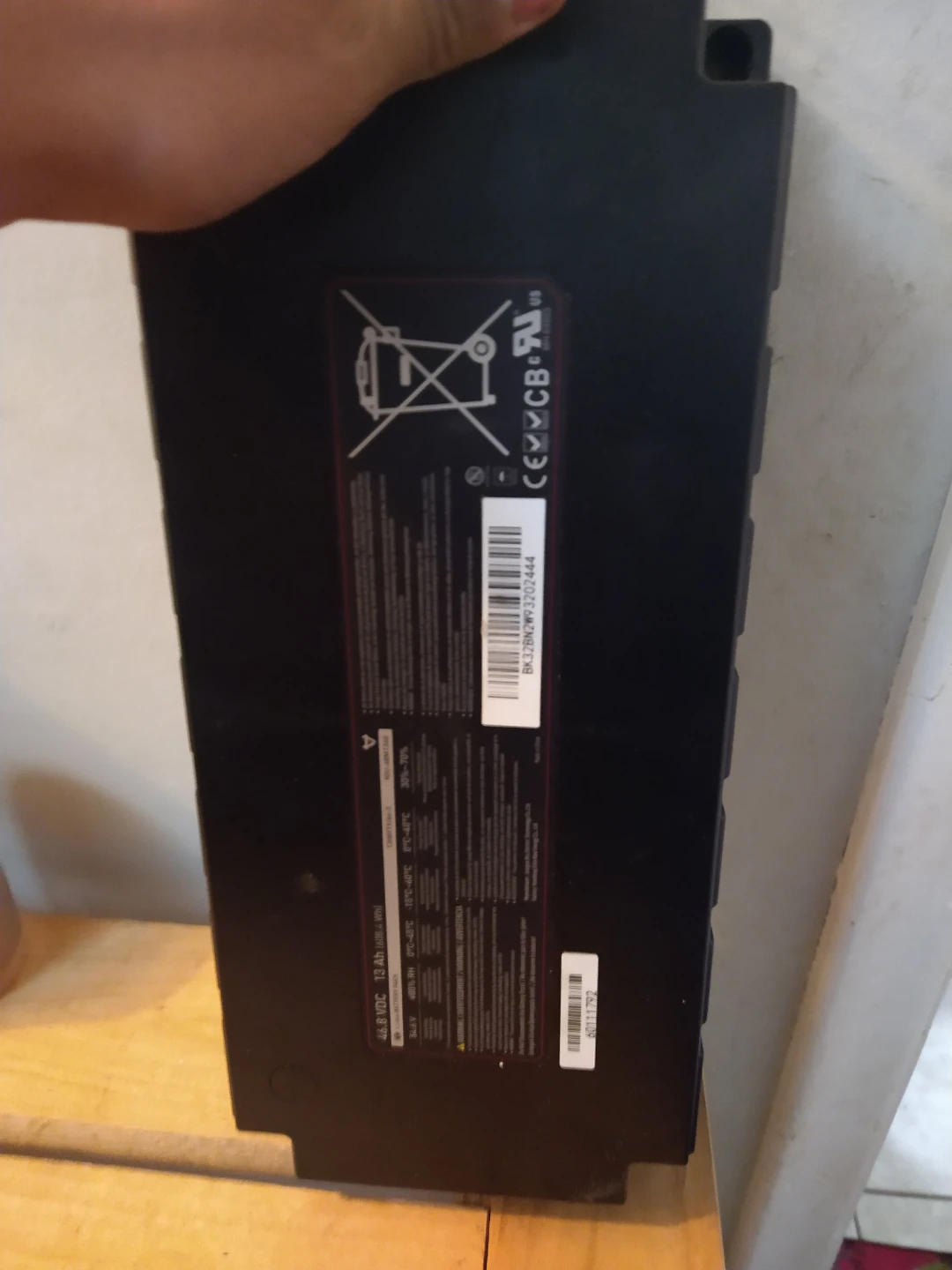 46.8V 13Ah Lithium-Ion Battery Pack - photo 3