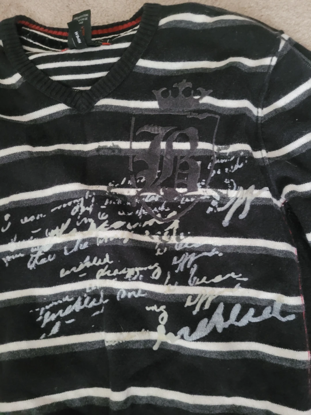 Buffalo David Bitton Striped V-Neck Sweater - photo 2