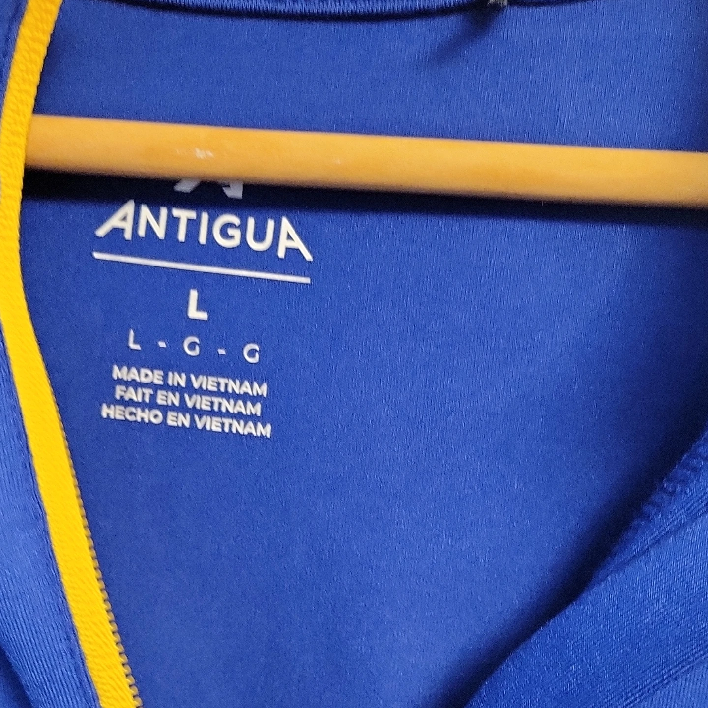 Antigua Golden State Warriors Quarter-Zip Pullover - photo 4