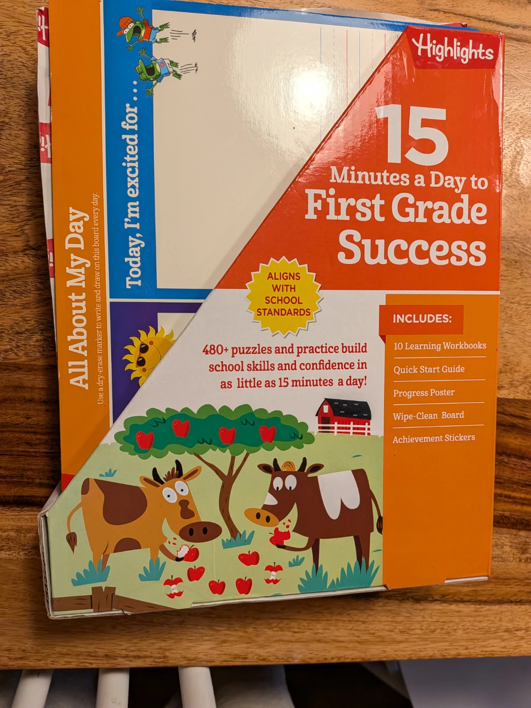 Highlights 15 Minutes a Day First Grade Success Learning Set 🏈