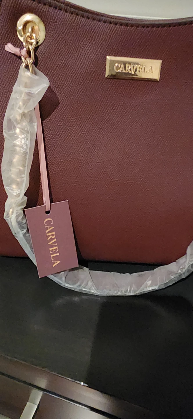 Carvela Tote Bag Wine - photo 5
