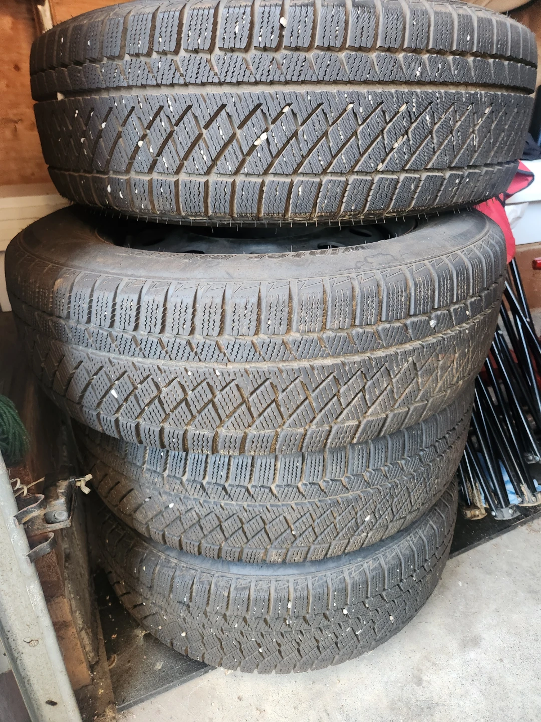 Set of 4 Winter Tires 225/65R17 - photo 2