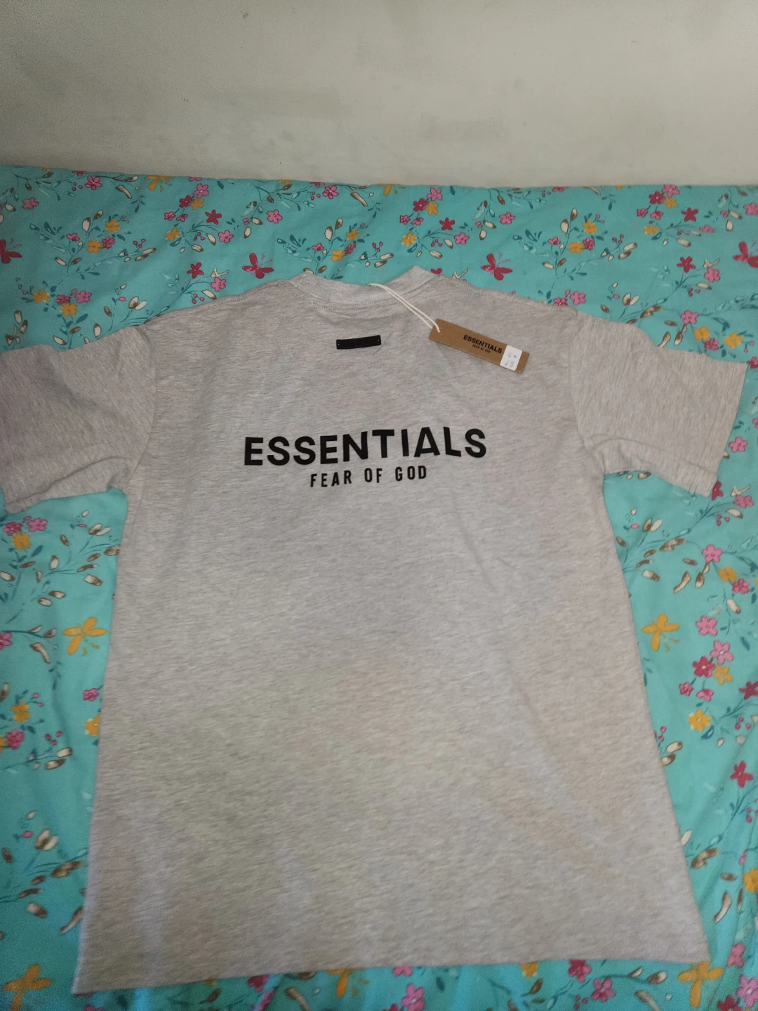 Fear of God Essentials T-Shirt - Light Grey - Size M