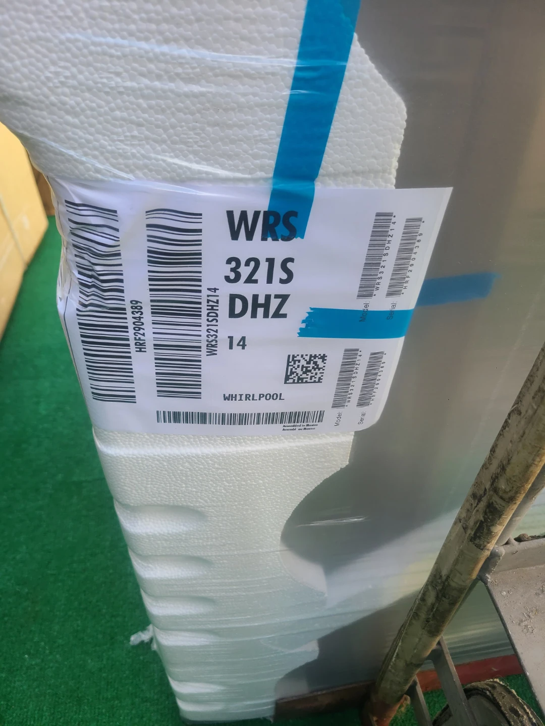 Whirlpool 21.4 cu. ft. 33in w Side-by-Side Refrigerator - photo 2