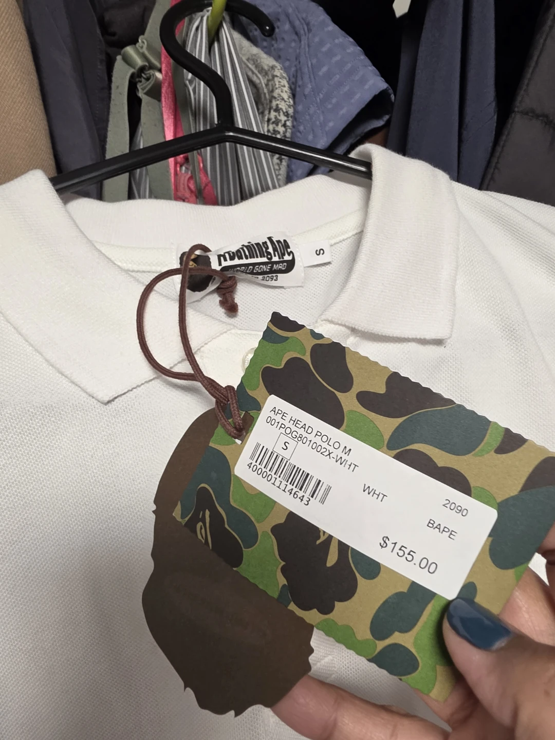 BAPE Ape Head Polo Shirt