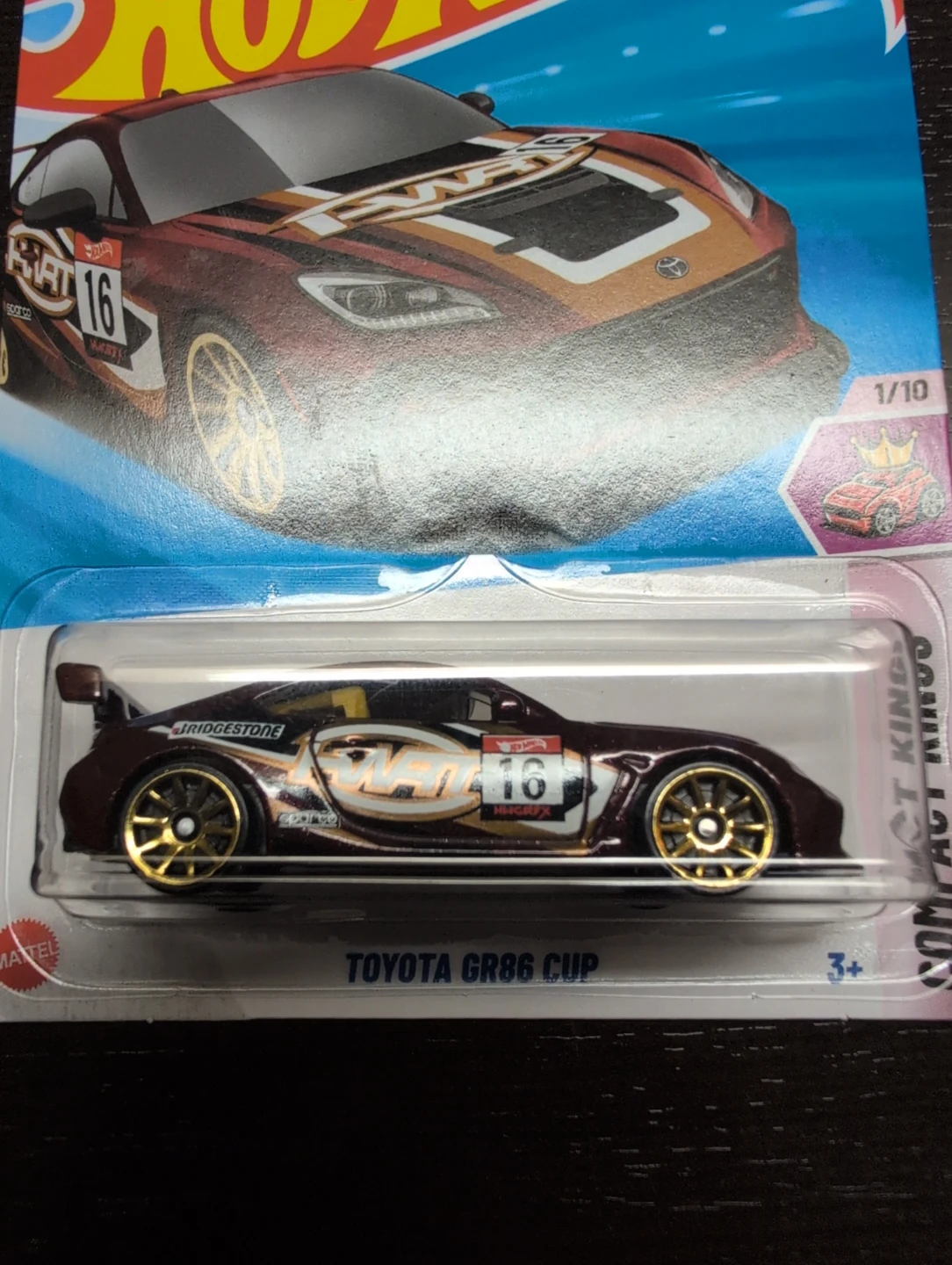 Hot Wheels Toyota GR86 Cup – Brand New