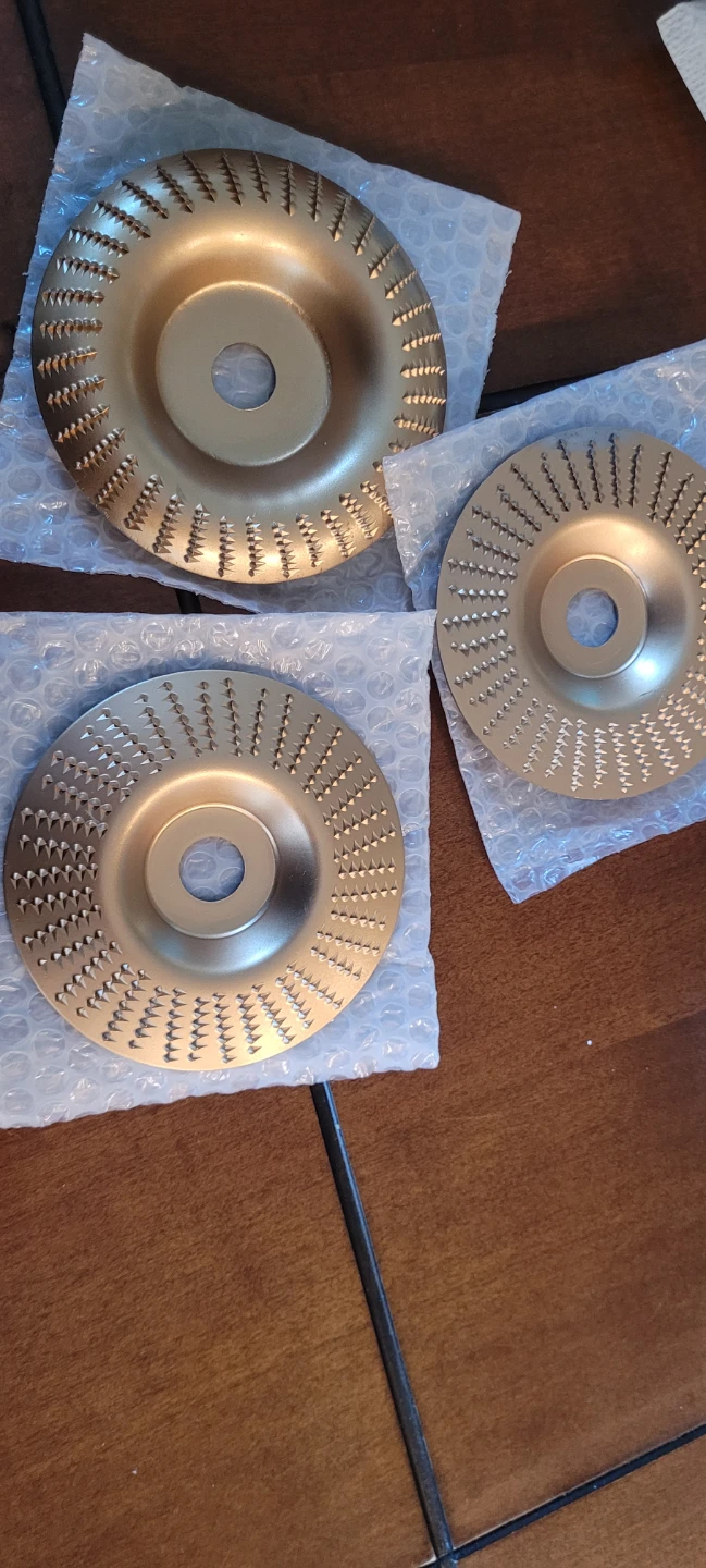 Set of 3 Angle Grinder Shaping Discs