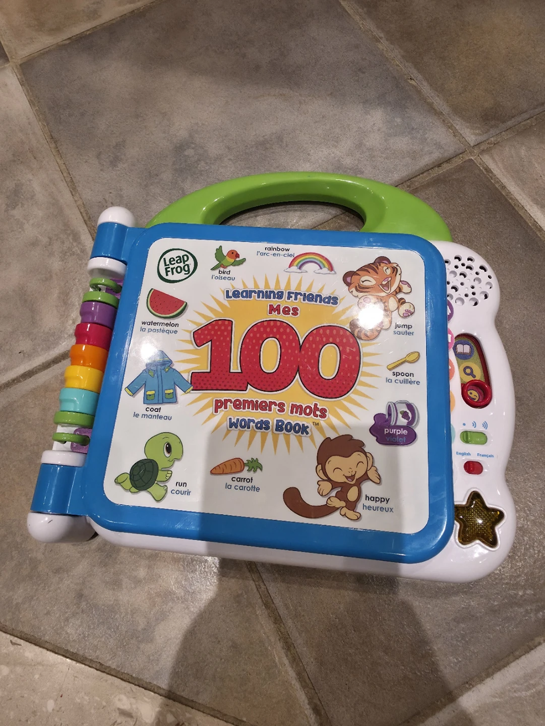 Fisher-Price Rock-a-Stack and LeapFrog Words Book - photo 2