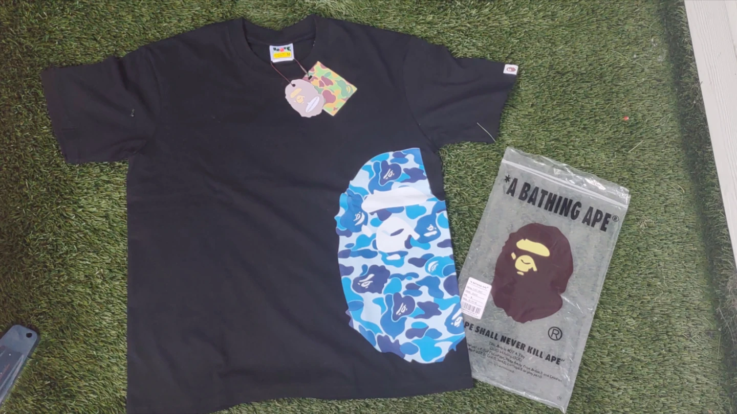 A Bathing Ape Black T-Shirt
