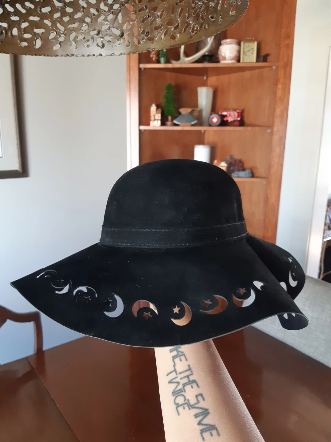 Spirit Halloween Moon phase floppy hat