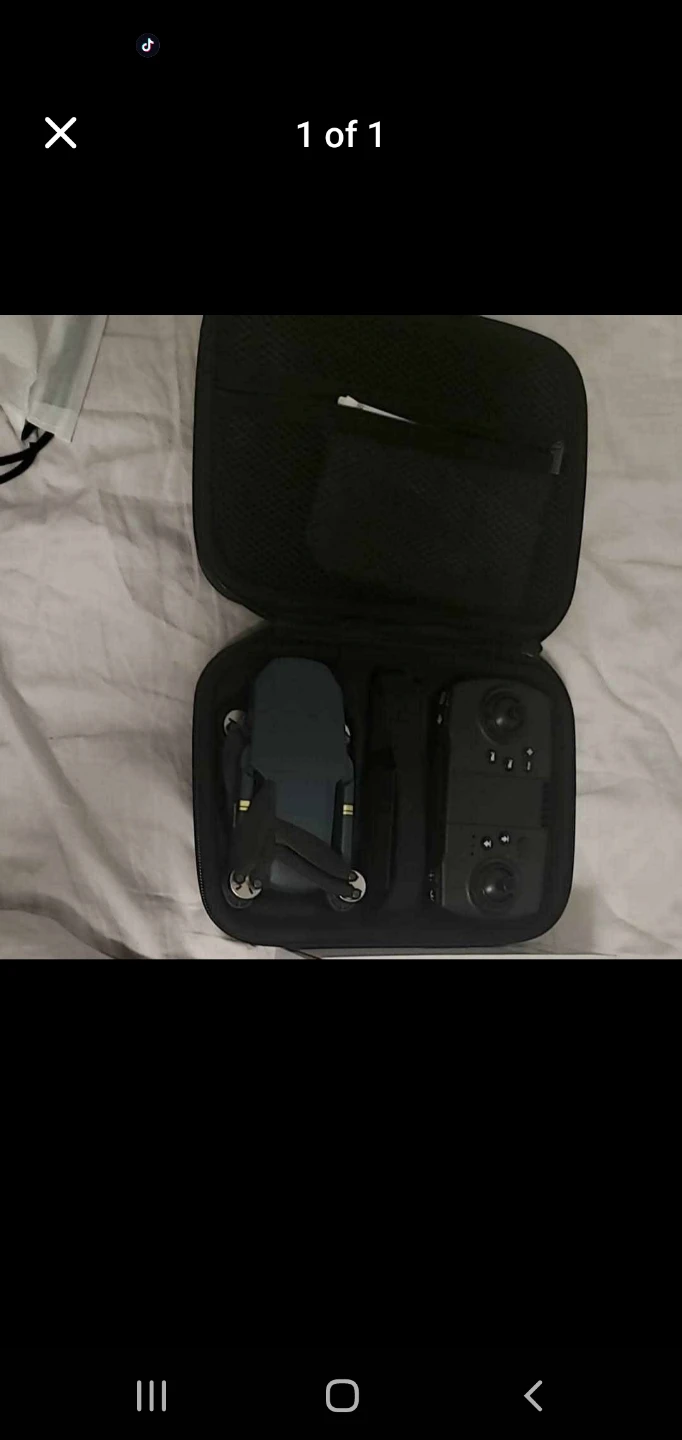 Foldable Drone with Remote Control and Carrying Case