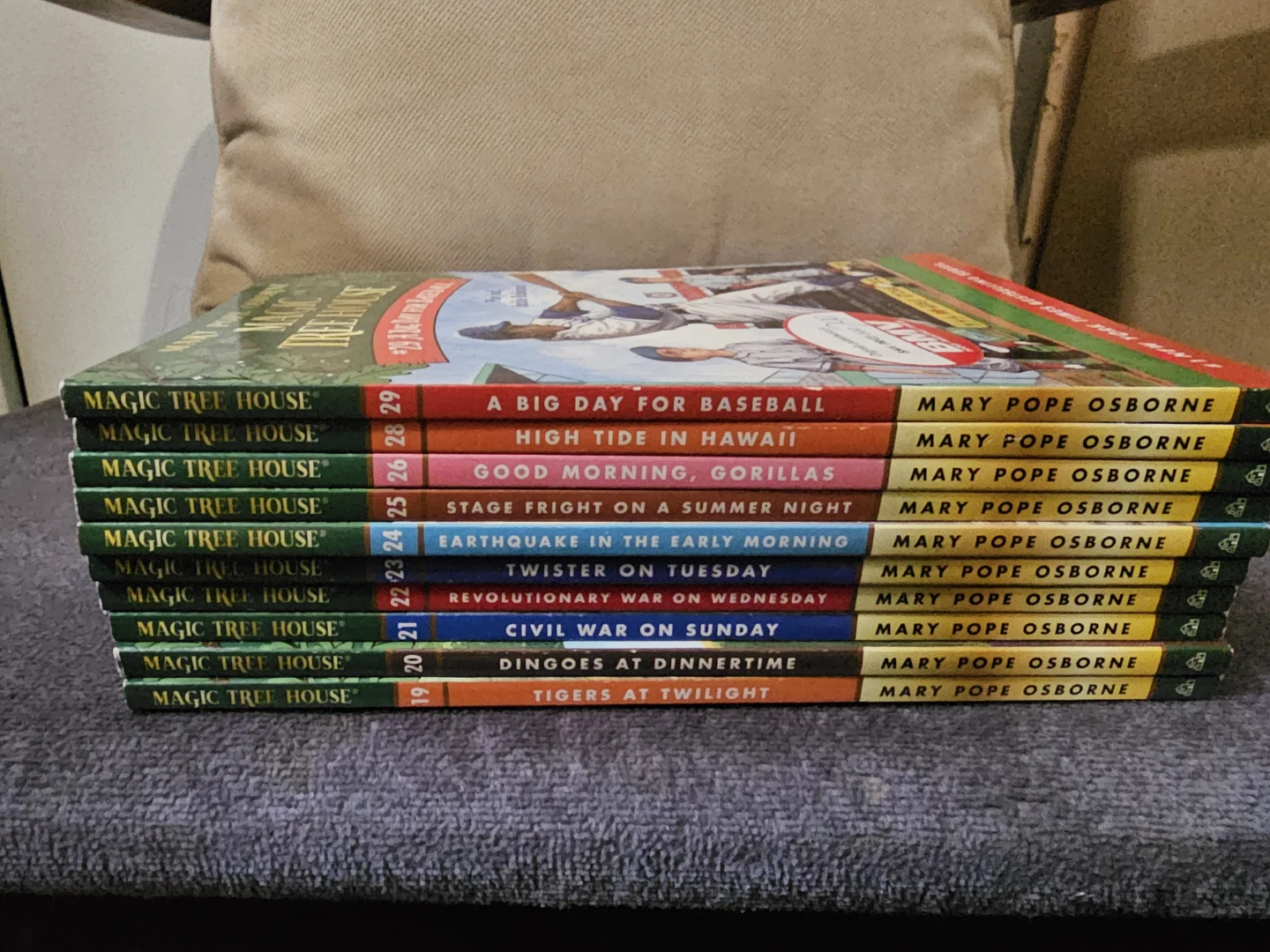 Magic Tree House Books 19-29 Collection