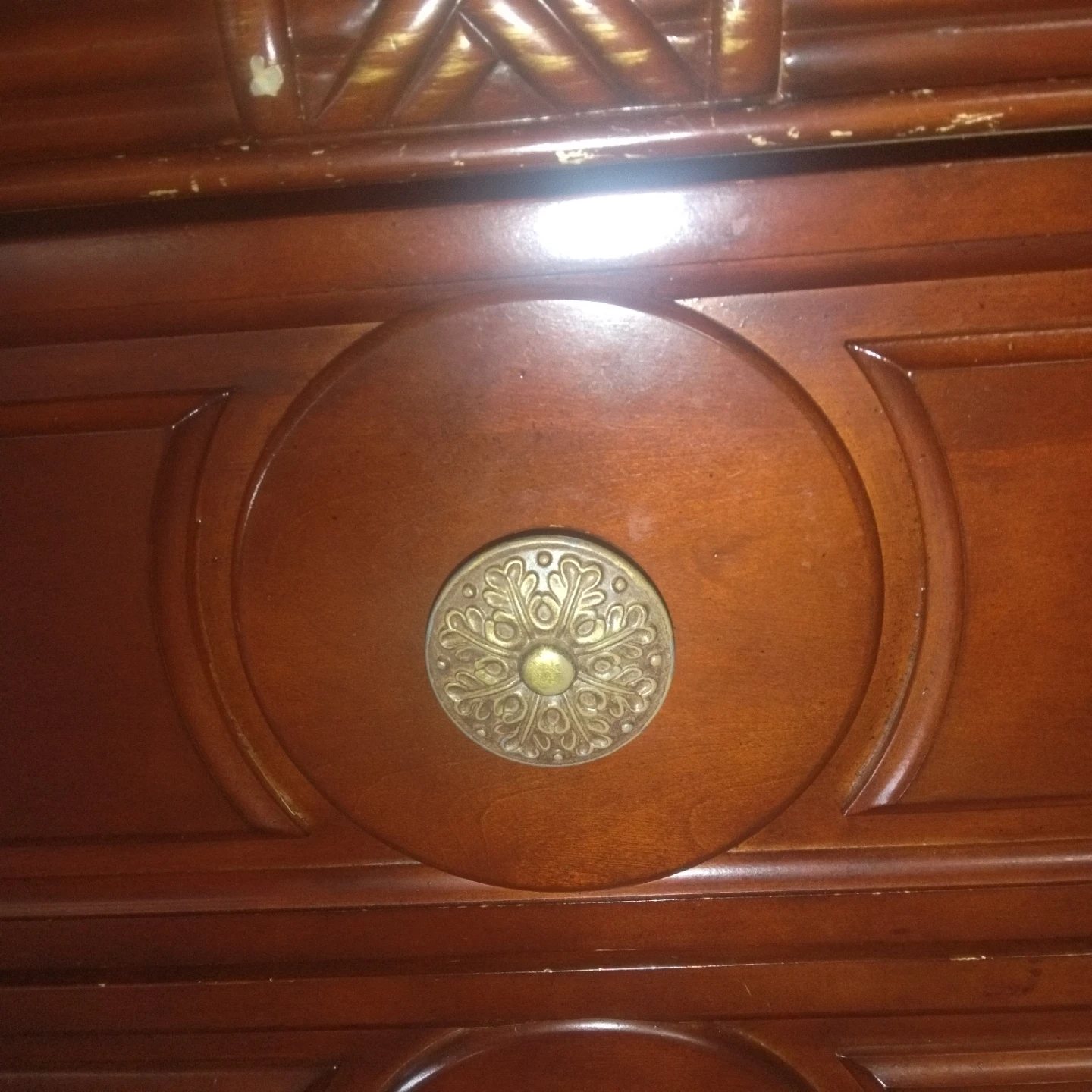 Long dresser with a mirror - photo 3