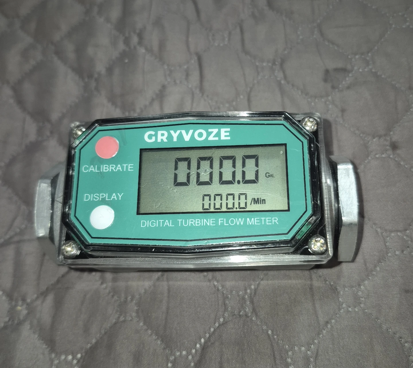 GRYVOZE Digital Turbine Flow Meter 1" - photo 4