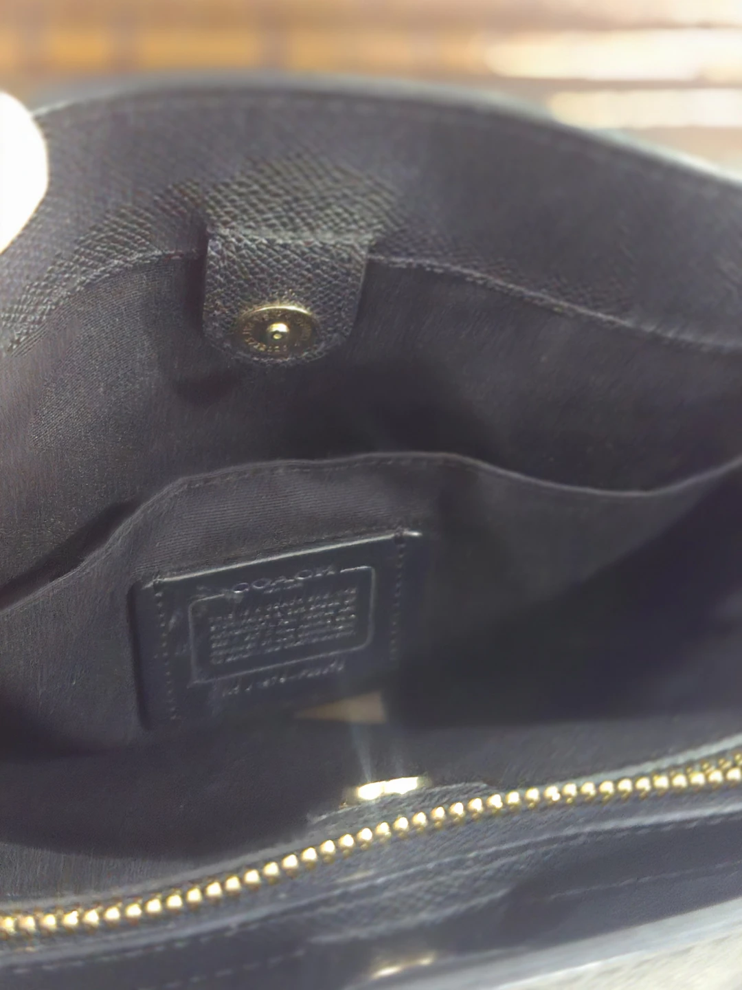 Coach Handbag and Matching Wallet Set - photo 5